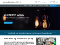 Top Electricians in Sydney, Australia | Best Electricians Services nea