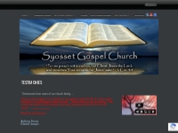 Testimonies - Syosset Gospel Church
