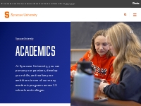 Academics - Syracuse University