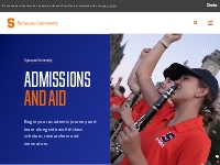 Admissions and Aid - Syracuse University
