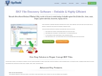 BKF File Recovery Tool - Windows Backup Data Recovery Software - Repai