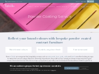 Powder Coating Service - Bespoke Commercial Furniture - Tabilo