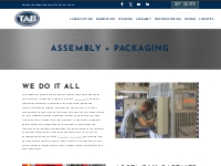 Assembly + Packaging | TAB Industries