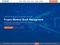 Tracking material lifecycle with Tactive Inventory Management Software