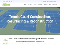 Tennis Court Contractors in Georgia   South Carolina - Talbot Tennis