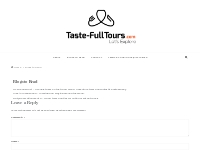 Blogs to Read - Taste Full Tours