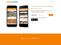 Discover The Best and Most Popular Food Around You - Taste of City App