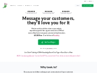 tawk.to    100% FREE live chat software for your website! 