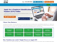 Apply Taxidein Online & Get IRS EIN Number Online | Apply IRS EIN now