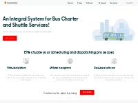 Bus Charter Software | Airport Transfer, Shuttle Dispatch & Car Rental