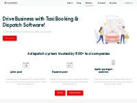 Online Taxi Booking Software/Solution | White Label App for Taxi Dispa