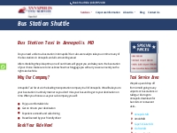 Bus Station Shuttle Services | Annapolis Taxi Service
