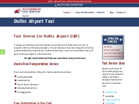 Dulles Airport Shuttle Services | Annapolis Taxi Service