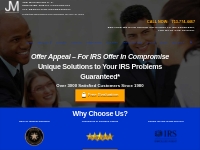 Offer Appeals - For Killer IRS Offer in Compromise