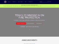 Texas Commission on Fire Protection | Texas Commission on Fire Protect