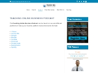 Teaching Online Business Podcast - Teaching Online Business