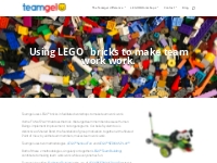 Teamgel | Using LEGO® bricks to make team work work