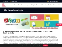 Zoho Survey Consultants | Techloyce