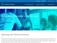                                 Working with Technical Source - Techni