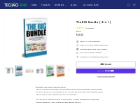 The BIG Bundle ( 4 in 1 )   Techno PM - Project Management Templates D