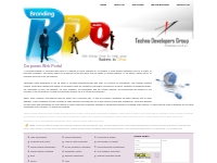Corporate website portal design development services India
