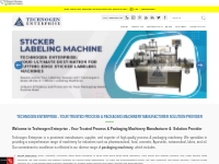 Technogen Enterprise - Your Trusted Process & Packaging Machinery Manu