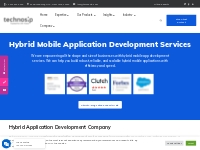 Hybrid Mobile Application Development Services Company