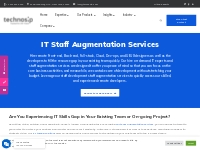 IT Staff Augmentation Services and Solutions