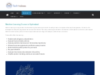 Machine Learning Course in Hyderabad | Machine Learning Online Course