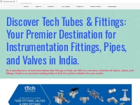 Best Quality SS Tube, Pipe, Valve, Ferrule Fittings Supplier in India
