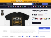 Vintage Made in 1963 Aged To Perfection - Made In 1963 - T-Shirt | Tee