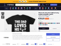 This Dad Loves His Triplets Funny Fathers Day Gift - This Dad Loves Hi