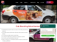 Cab Branding Advertising | Advertising Agency Mumbai Thane