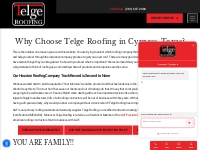 Why Telge Roofing Contractors - Telge Roofing Contractor