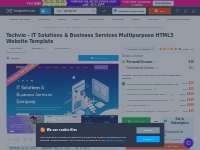 Techvio - IT Solutions & Business Services Multipurpose HTML5 Website 