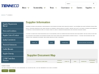   	Tenneco Supplier Information | Tenneco