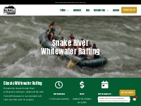Classic Snake River Whitewater Rafting - Teton Whitewater