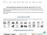 Manufacturing Consulting Firm in India | Tetrahedron
