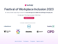 Festival of Workplace Inclusion 2023 | Texthelp
