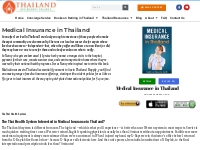 Expat Health Insurance Thailand | Medical Insurance Thailand