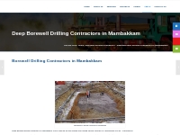 Deep Borewell Drilling Contractors in Mambakam | 9381023160