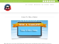 Enter To Win a Tablet