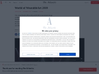Photos: World of WearableArt 2019 - The Atlantic