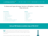 Hypnotherapy - The Conway Practice
