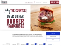 Why The Counter Over Other Burger Franchises | The Counter Franchise
