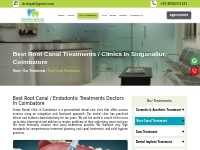 Best Root Canal Clinics in Coimbatore|Cheap Root Canal Cap