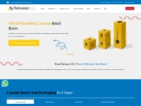 The Custom Boxes – Design Customized Packaging   Printed Boxes with Lo