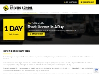 Truck Licence In A Day In Gold Coast   Brisbane | The Driving School