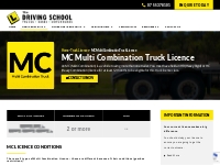 MC Multi Combination Truck Licence Gold Coast   Brisbane | The Driving