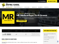 MR Medium Rigid Truck Licence Gold Coast   Brisbane | The Driving Scho